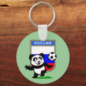 Rusland Football Panda Sleutelhanger (Voorkant)