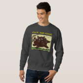 Rusland, ga naar de hel! trui (Voorkant volledig)