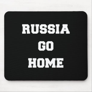 Rusland Ga Weg Ik Sta Bij Oekraïne Oekraïense Lief Muismat