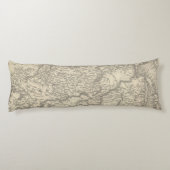 Rusland in Azië en Tartary Lichaamskussen (Achterkant)