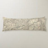 Rusland in Azië en Tartary Lichaamskussen (Voorkant)