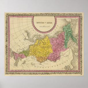 Rusland in Azië Poster