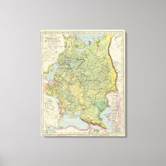 Rusland in Europa 4 Canvas Afdruk (Voorkant)