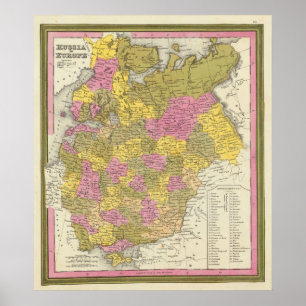 Rusland in Europa Poster