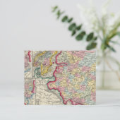 Rusland in Europa, Zweden en Noorwegen Briefkaart (Staand voorkant)