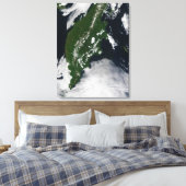 Rusland: Kaap Koolvis - Gratis Grijze zuivel - Kam Canvas Afdruk (Insitu (Slaapkamer))