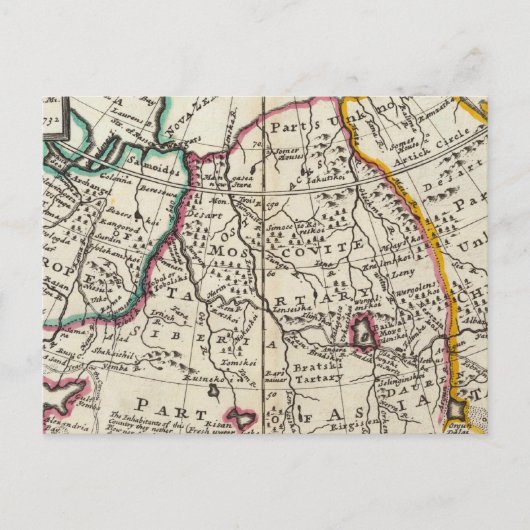 Rusland, Kazachstan, Azië Briefkaart (Voorkant)