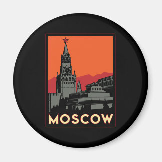 rusland kremlin art deco retro magneet