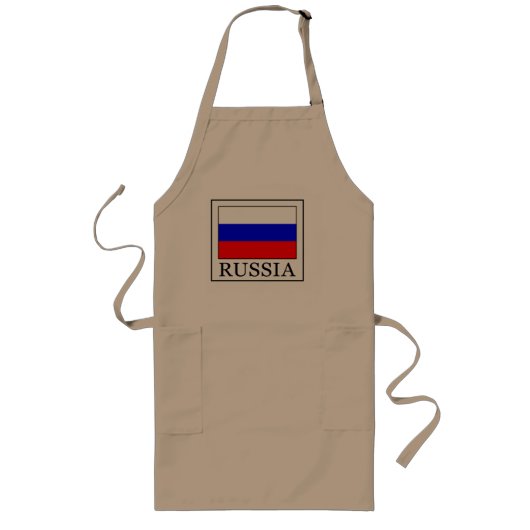 Rusland Lang Schort (Voorkant)