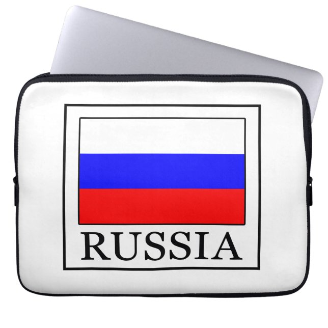 Rusland Laptop Sleeve (Voorkant)