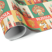 Rusland leek cadeaupapier (Rol Hoek)