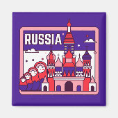 Rusland Magneet (Voorkant)