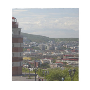 Rusland, Moermansk. Grootste stad ten noorden van  Notitieblok