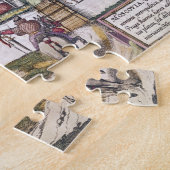 RUSLAND: MOSCOW, 1591 LEGPUZZEL (Zijkant)