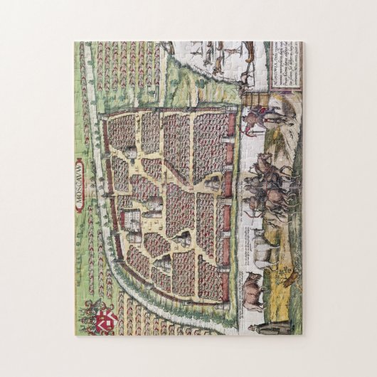 RUSLAND: MOSCOW, 1591 LEGPUZZEL (Verticaal)