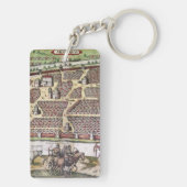 RUSLAND: MOSCOW, 1591 SLEUTELHANGER (achterkant)