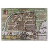 RUSLAND: MOSCOW, 1591 SNIJPLANK (Voorkant)