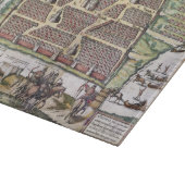 RUSLAND: MOSCOW, 1591 SNIJPLANK (Hoek)