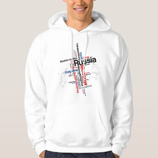Rusland Moskou Hoodie (Voorkant)