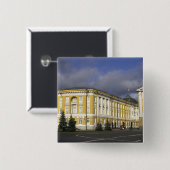 Rusland, Moskou, Kremlin, Senaatspaleis, Vierkante Button 5,1 Cm (Voorkant /achterkant)