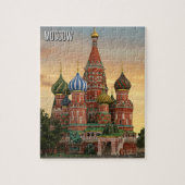 Rusland Moskou Reizen Legpuzzel (Verticaal)