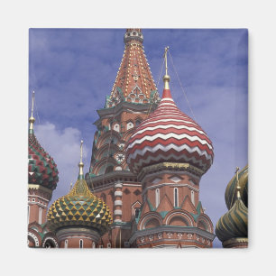 Rusland, Moskou, Rode Plein. beroemde uien van St. Magneet