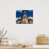 Rusland, Moskou, Rode Plein. St. Basilius 2 Poster (Keuken)
