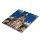Rusland, Moskou, Rode Plein. St. Basilius 2 Tegeltje (Zijkant)