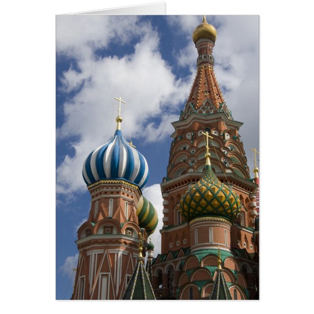Rusland, Moskou, Rode Plein. St. Basilius 4 (Voorkant)