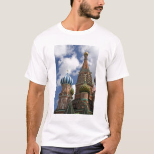 Rusland, Moskou, Rode Plein. St. Basilius 4 T-shirt