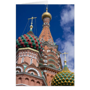 Rusland, Moskou, Rode Plein. St. Basilius 5