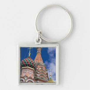 Rusland, Moskou, Rode Plein. St. Basilius 5 Sleutelhanger