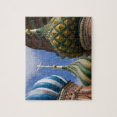 Rusland, Moskou, Rode Plein. St. Basilius Legpuzzel (Verticaal)