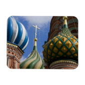 Rusland, Moskou, Rode Plein. St. Basilius Magneet (Horizontaal)