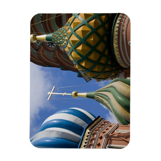 Rusland, Moskou, Rode Plein. St. Basilius Magneet (Verticaal)
