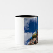 Rusland, Moskou, Rode Plein. St. Basil's 2 Tweekleurige Koffiemok (Center)