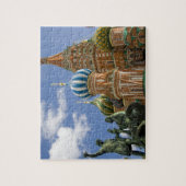 Rusland, Moskou, Rode Plein. St. Basil's 3 Legpuzzel (Verticaal)