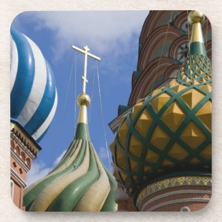 Rusland, Moskou, Rode Plein. St. Basil's Bier Onderzetter