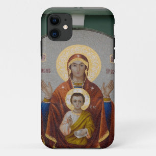 Rusland, Moskou, Sparrow Hill, Drie-eenheidskerk. iPhone 11 Hoesje