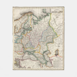 Rusland, Oekraïne Fleece Deken