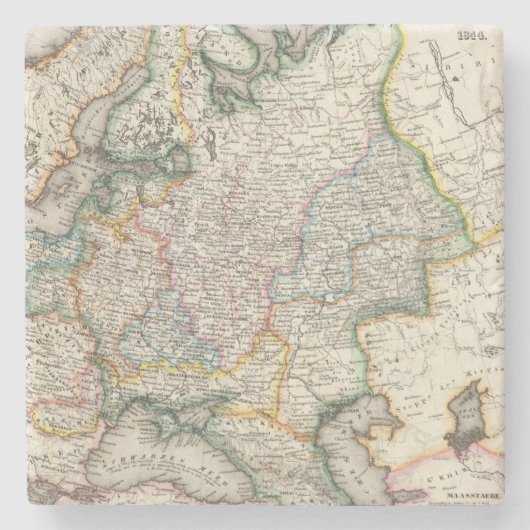 Rusland, Oekraïne Stenen Onderzetter (Voorkant)