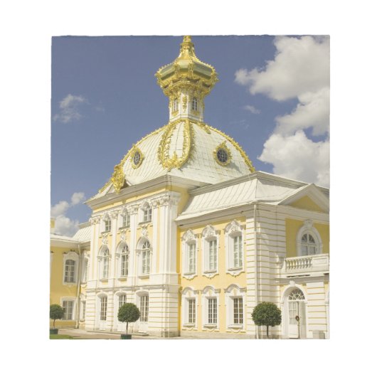 Rusland. Petrodvorets. Peterhof Palace. Peter de 5 Notitieblok (Voorkant)