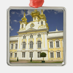 Rusland. Petrodvorets. Peterhof Paleis. Peter de 2 Metalen Ornament