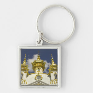 Rusland. Petrodvorets. Peterhof Paleis. Peter de 4 Sleutelhanger