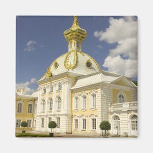 Rusland. Petrodvorets. Peterhof Paleis. Peter de 5 Magneet