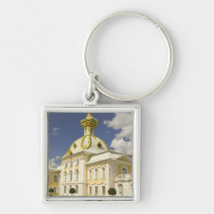 Rusland. Petrodvorets. Peterhof Paleis. Peter de 5 Sleutelhanger