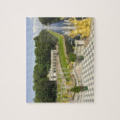 Rusland. Petrodvorets. Peterhof Paleis. Peter de Legpuzzel (Verticaal)