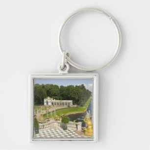 Rusland. Petrodvorets. Peterhof Paleis. Peter de Sleutelhanger