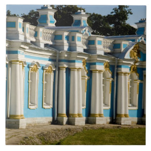 Rusland, Poesjkin. Deel van Catharina-paleis. Tegeltje