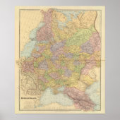 Rusland, Polen Poster (Voorkant)